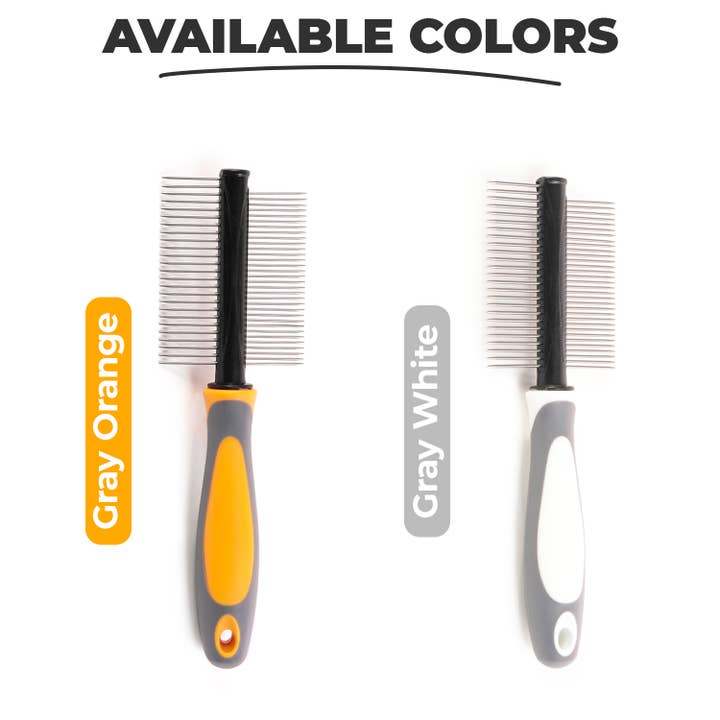 Precious Tails - Wholesale Pet Grooming Aid - Dog - Precious Tails Double Sided Pin Comb11