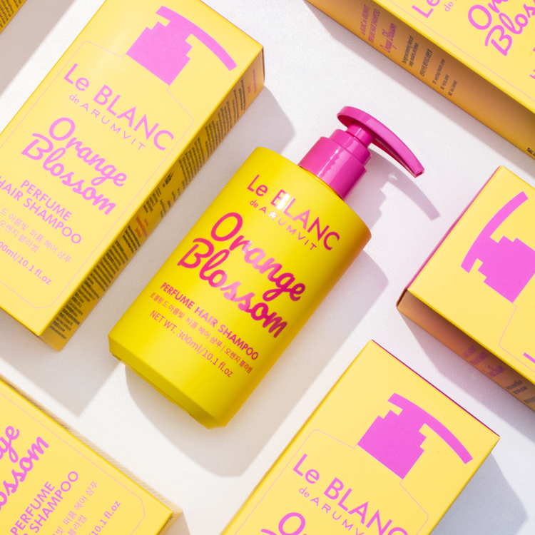 LADAMER, OSHINCHAE,MEDI-PEEL(MDP+) – Großhandel Körperpflegecreme/Bodylotion – Le BLANC – Orangenblüten-Haarshampoo 300 ml / 10,1 fl. oz.2