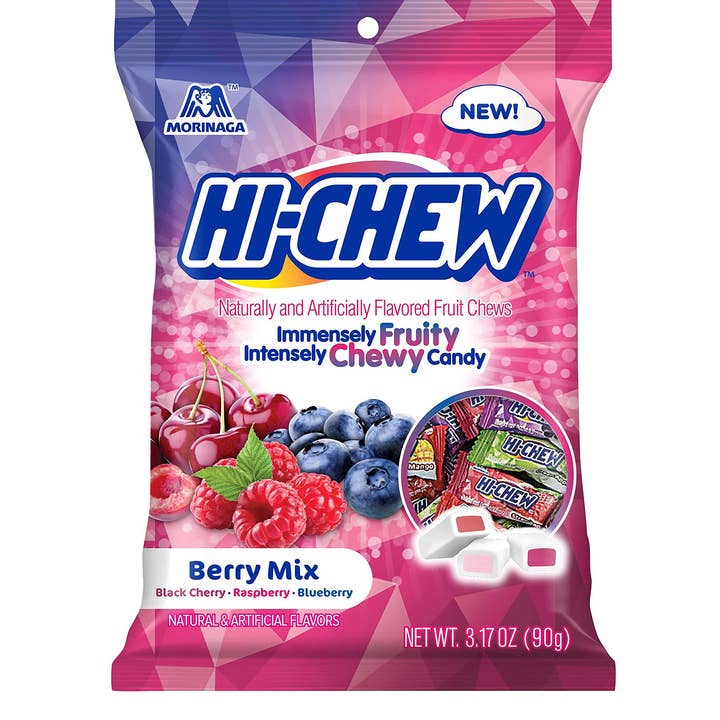 Long Island Candy Factory - Wholesale Gummy - Hi Chew Berry 3.17 Oz Single Bag