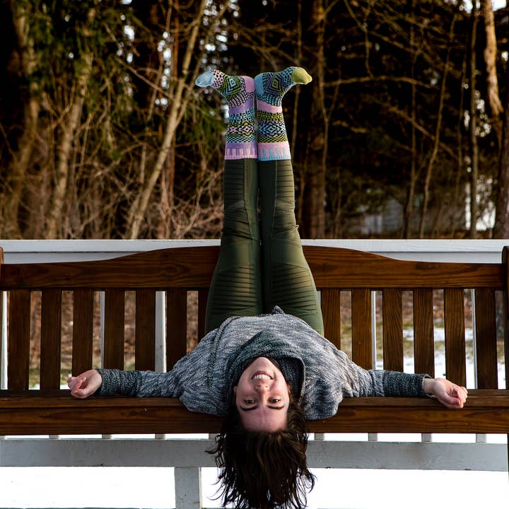 Solmate Socks - Wholesale Socks - Women's - Lilac Crew Socks | Eco-Friendly & Made in the USA