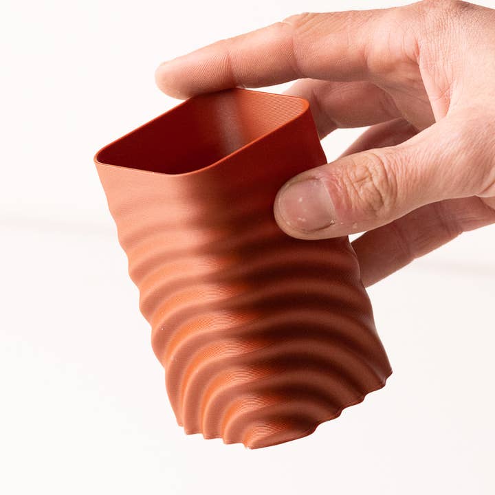 Pencil / brush holder - Desk organizer - Earthy colors for wholesale by Copo Design