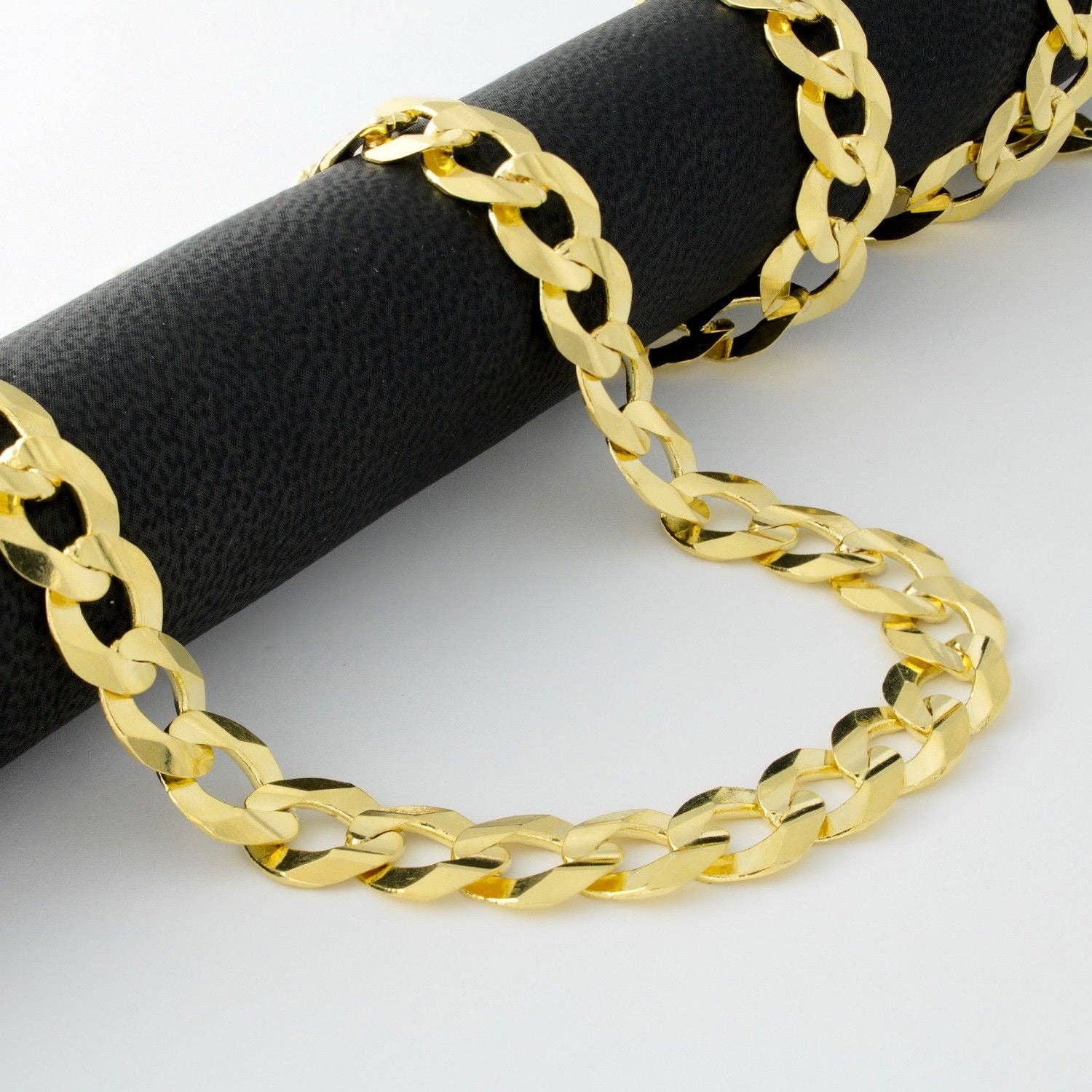 Pori Jewelry – Engroshandel Led/kæde halskæde – 14K guld cubansk/Curb Chain halskæder2