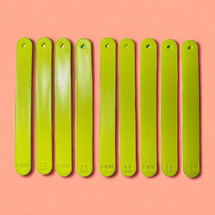 Polymer Clay Depth Guide Set: Thickness Tool for wholesale by Roussell Prints and Demand LLC