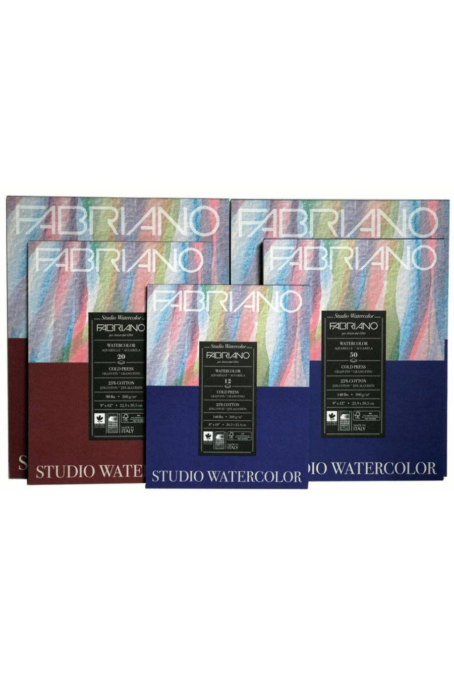 Chartpak, Inc. - Wholesale Sketchbook/Sketchpad - Fabriano Studio Watercolor Pad27
