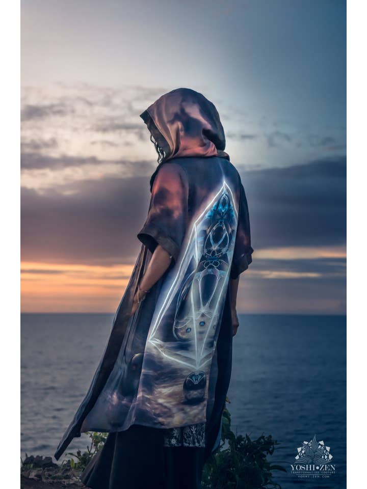 YOSHIZEN - Wholesale Kimono - Women's - Chestahedron Jedi Kimono