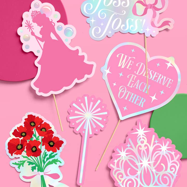 Petit Fetti - Wholesale Party Sign/Banner - Holding Space Props - 24 pc. photo booth set1