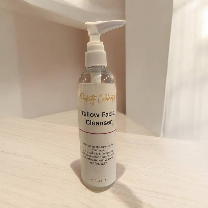 Tallow Facial Cleanser for wholesale by Perfectly Calibrated