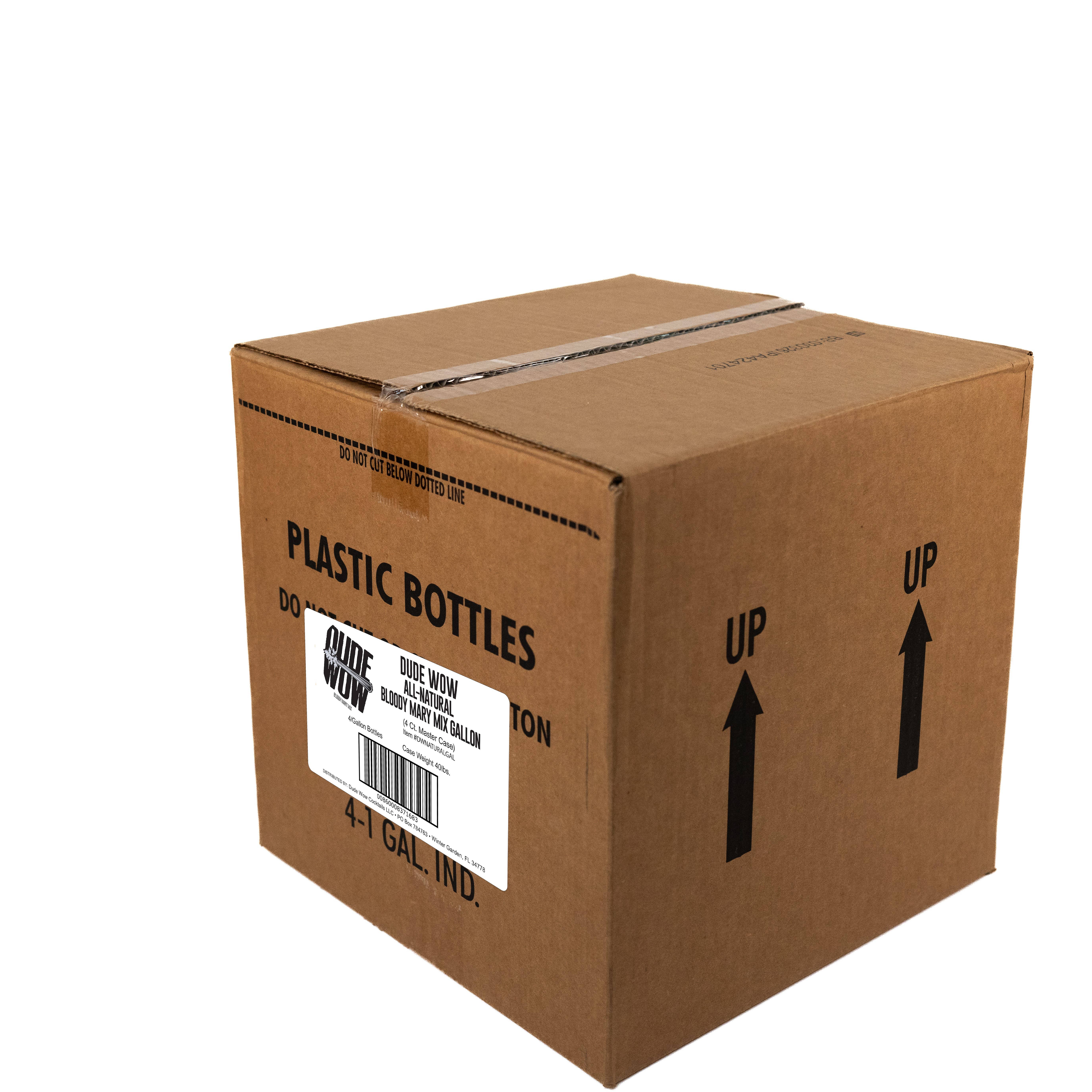 Dude Wow Cocktails - Wholesale Cocktail Mix/Syrup - Dude Wow All Natural Bloody Mary - Gallon (4Gal/1Cs)3