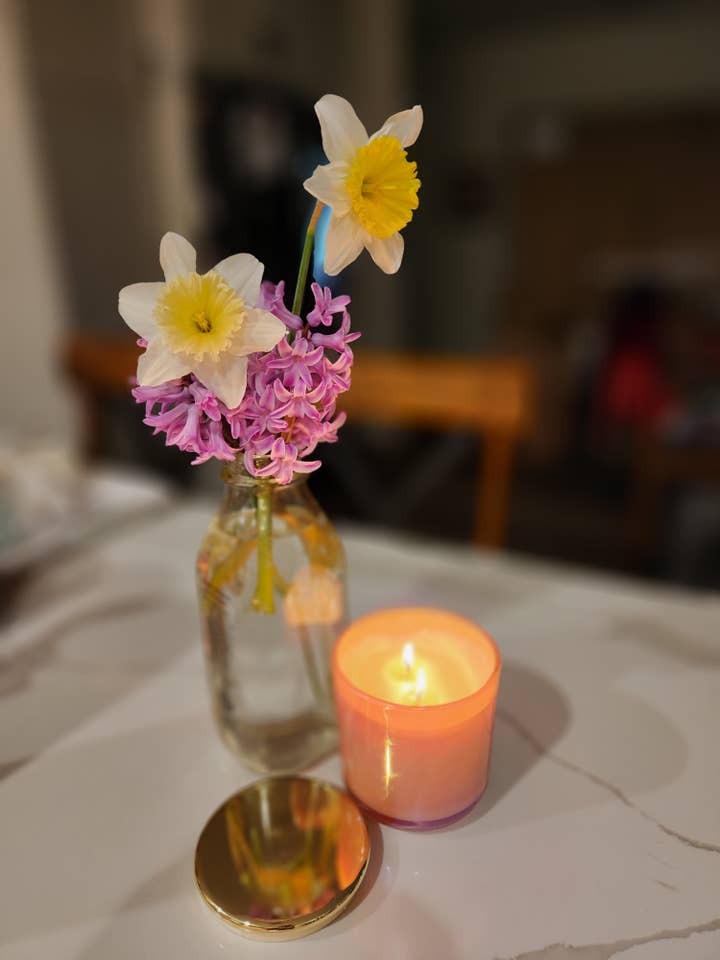 Jolie en rose pour la vente par Napa Glow Candle Company