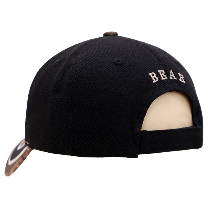 Cap Zone - Wholesale Baseball Cap - Unisex - Grizzly Bear Logo Baseball Cap5