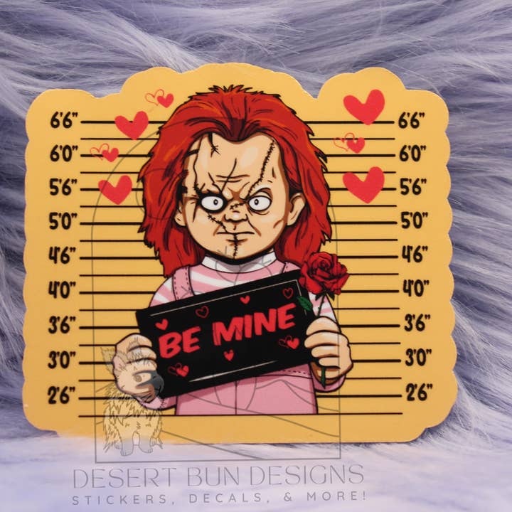 Chucky Valentine for wholesale by Desert Bun Designs