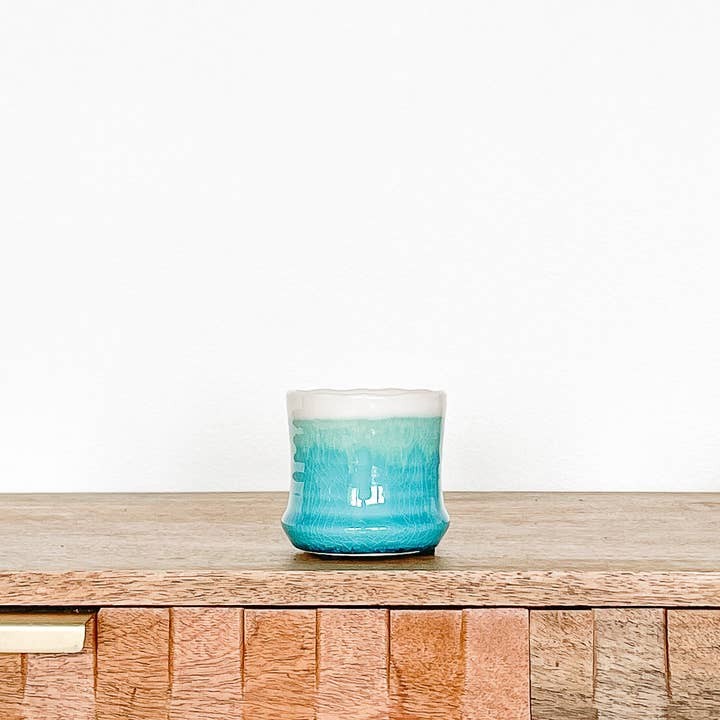 Hycroft Home Decor - Wholesale Plant Pot - Aria Ceramic Planter Pot, Includes Drainage Hole and Plug