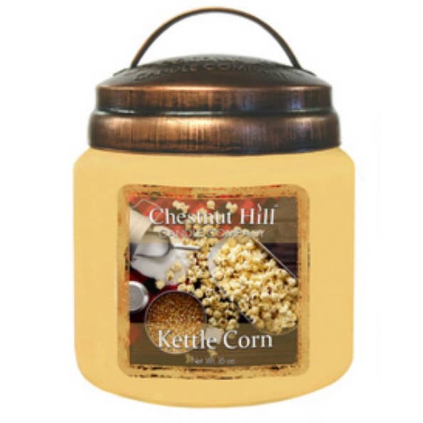 CHESTNUT HILL Velas Vela Perfumada KETTLE CORN 510g por atacado de Candle Warmers Etc. Duftlampen & Kerzen