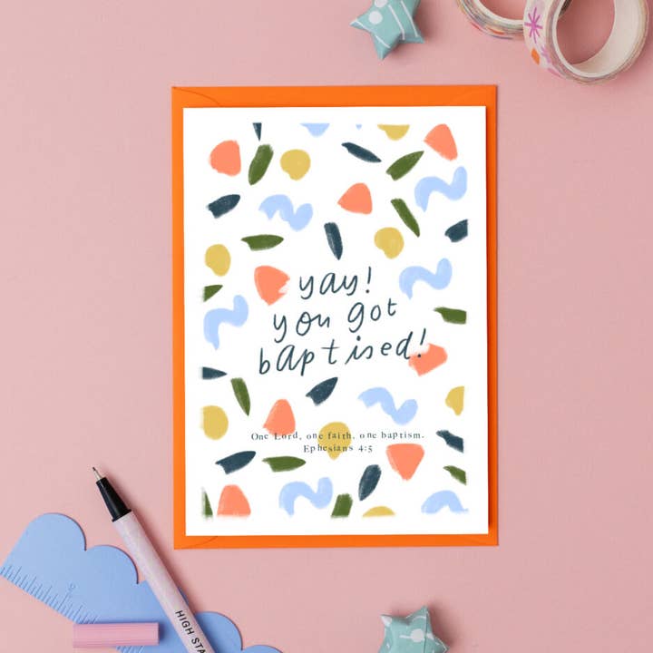 Yay! You got Baptised! for wholesale by Ali Marriott