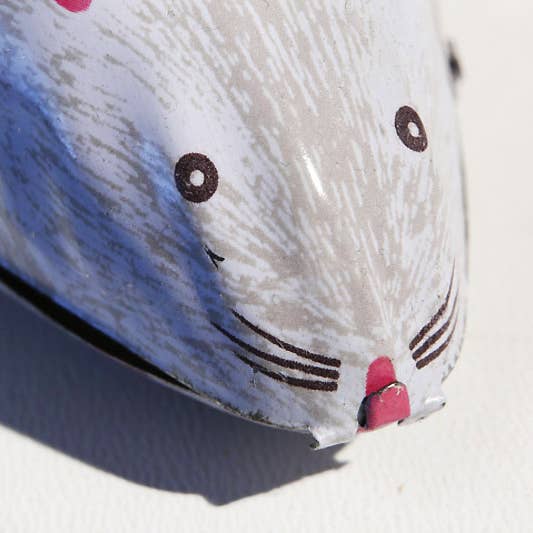 die Blechfabrik e.K. - Wholesale Wind-Up Toy - Kids - Mouse with wobbly tail, grey, made in China2