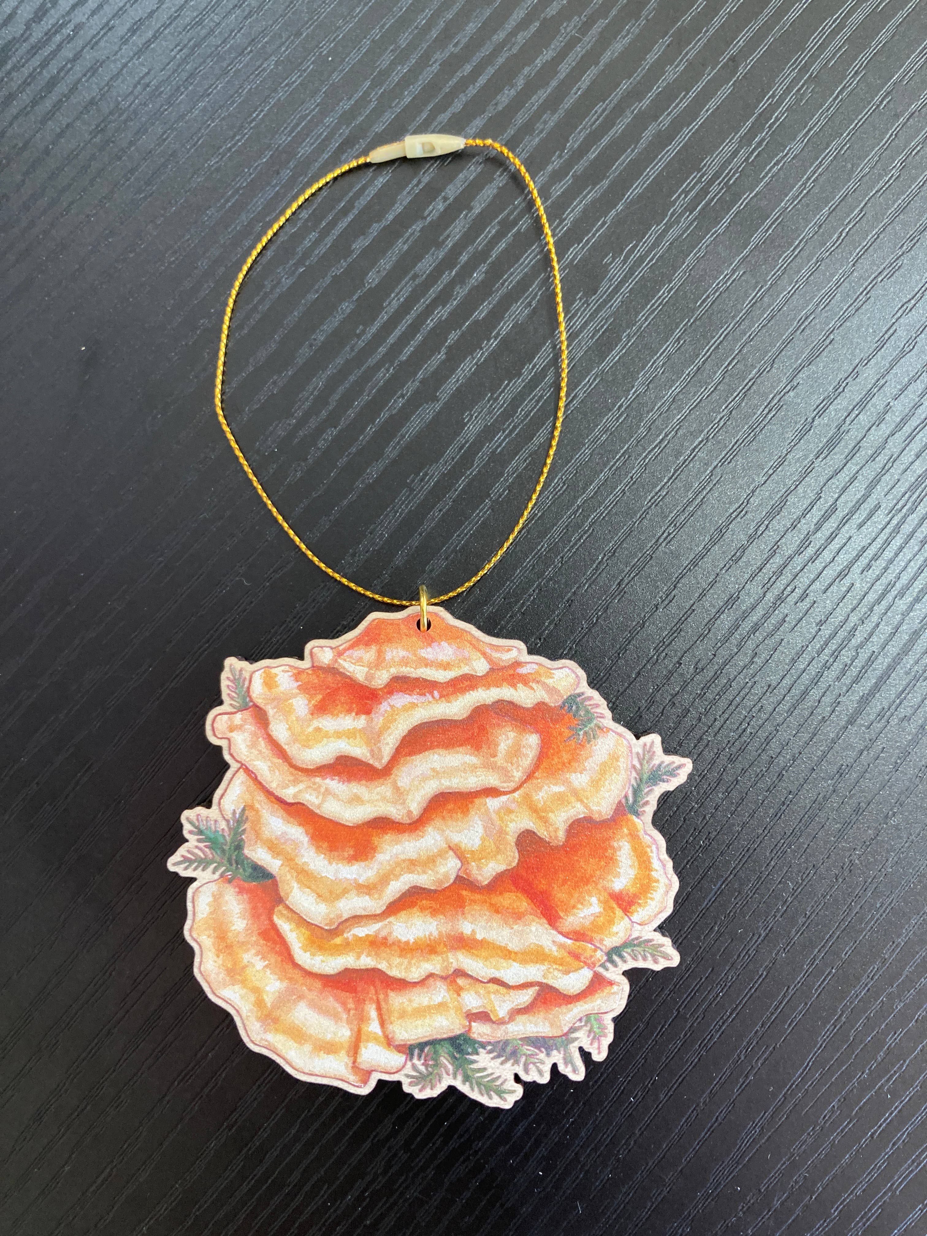 Plant Posse - Wholesale Ornament - Chicken of Mushroom Ornament – Sustainable Wood Gift 2