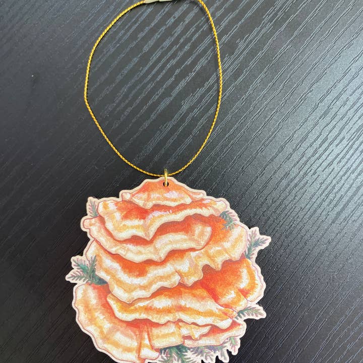 Plant Posse - Wholesale Ornament - Chicken of Mushroom Ornament – Sustainable Wood Gift 2
