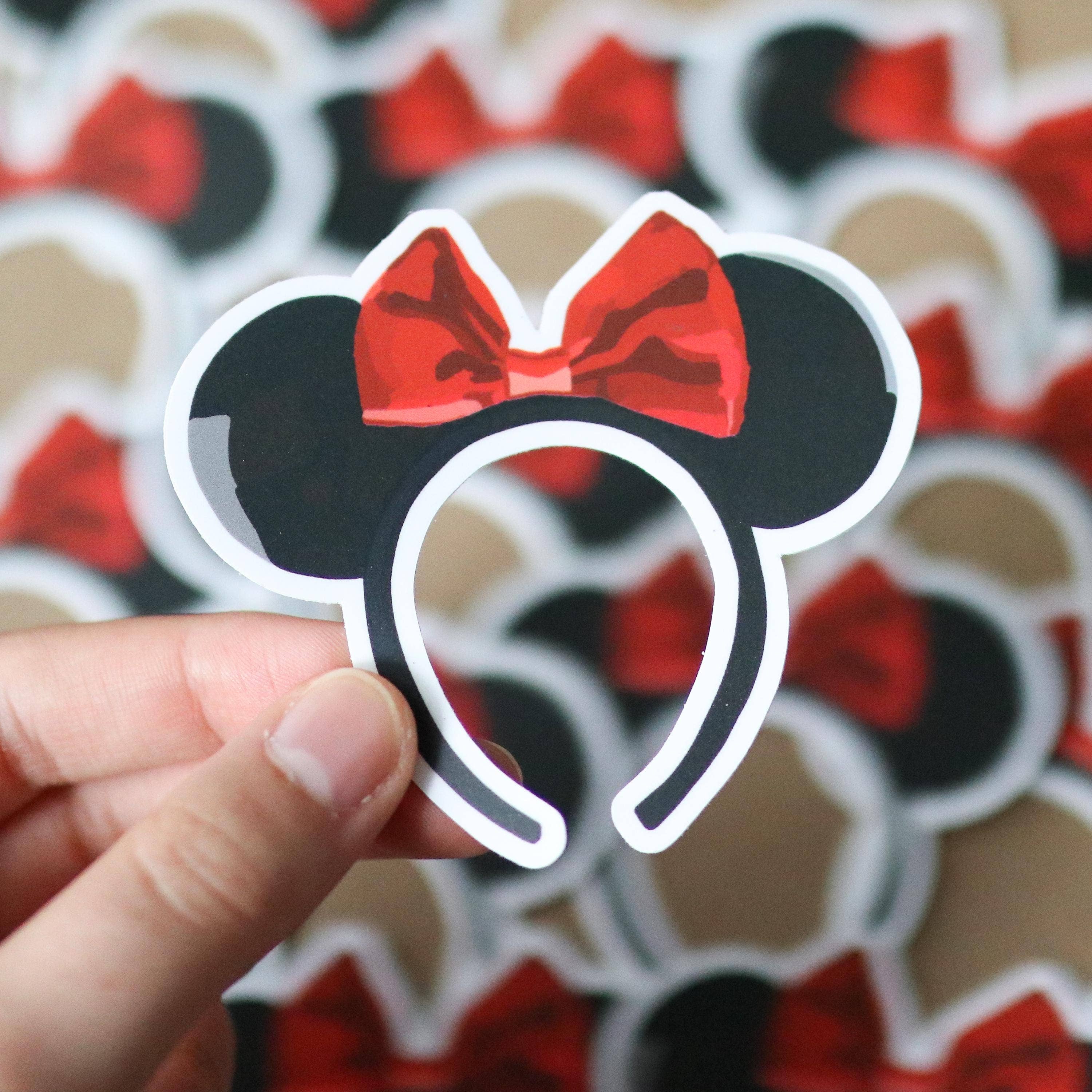 The Sticker Shop - Venta al por mayor Pegatina - Pegatinas impermeables inspiradas en orejas de ratón de Disney0