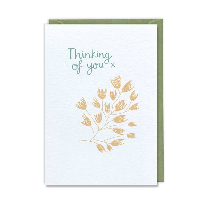 Thinking of You x Greeting Card for wholesale by Two For Joy Illustration