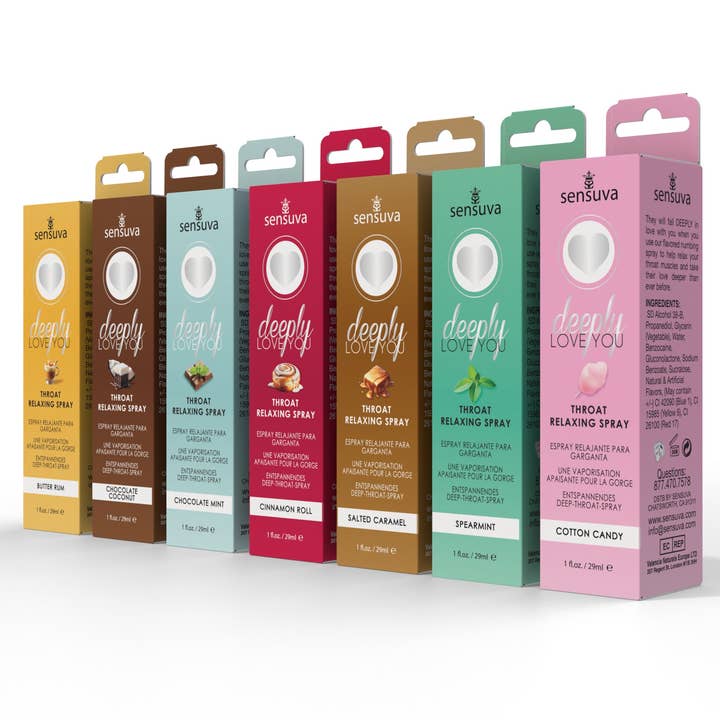 Sensuva - Wholesale Personal Lubricant - Deeply Love You Throat Relaxing Spray - Cotton Candy2