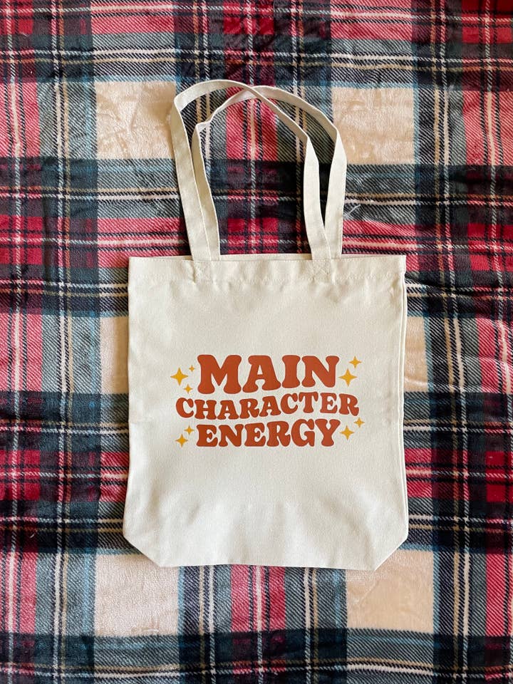 Hoofdpersonage Energy Canvas draagtas, herbruikbare boodschappentas voor wholesale door Jeanne Mari & Co