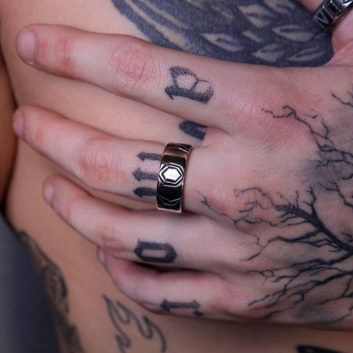 Ring - Moon Circle for wholesale by Purman