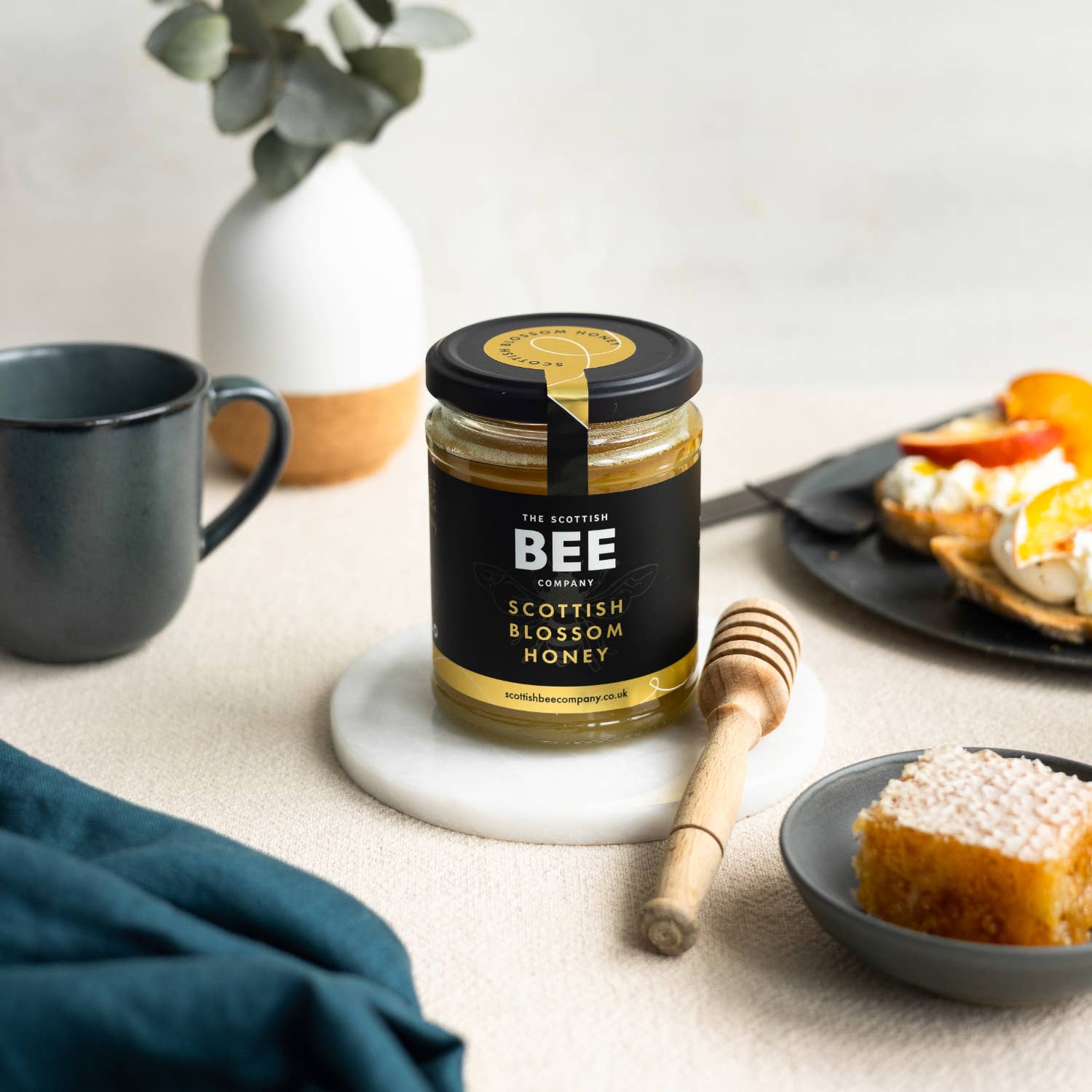 Scottish Bee Company – wholesale Honey – Scottish Blossom Honey 227g - Pure Honey1