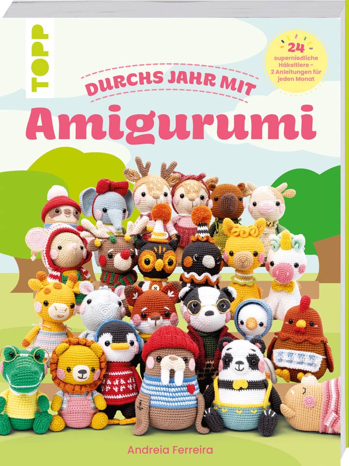 Genom året med Amigurumi för wholesale av frechverlag TOPP & BusseSeewald