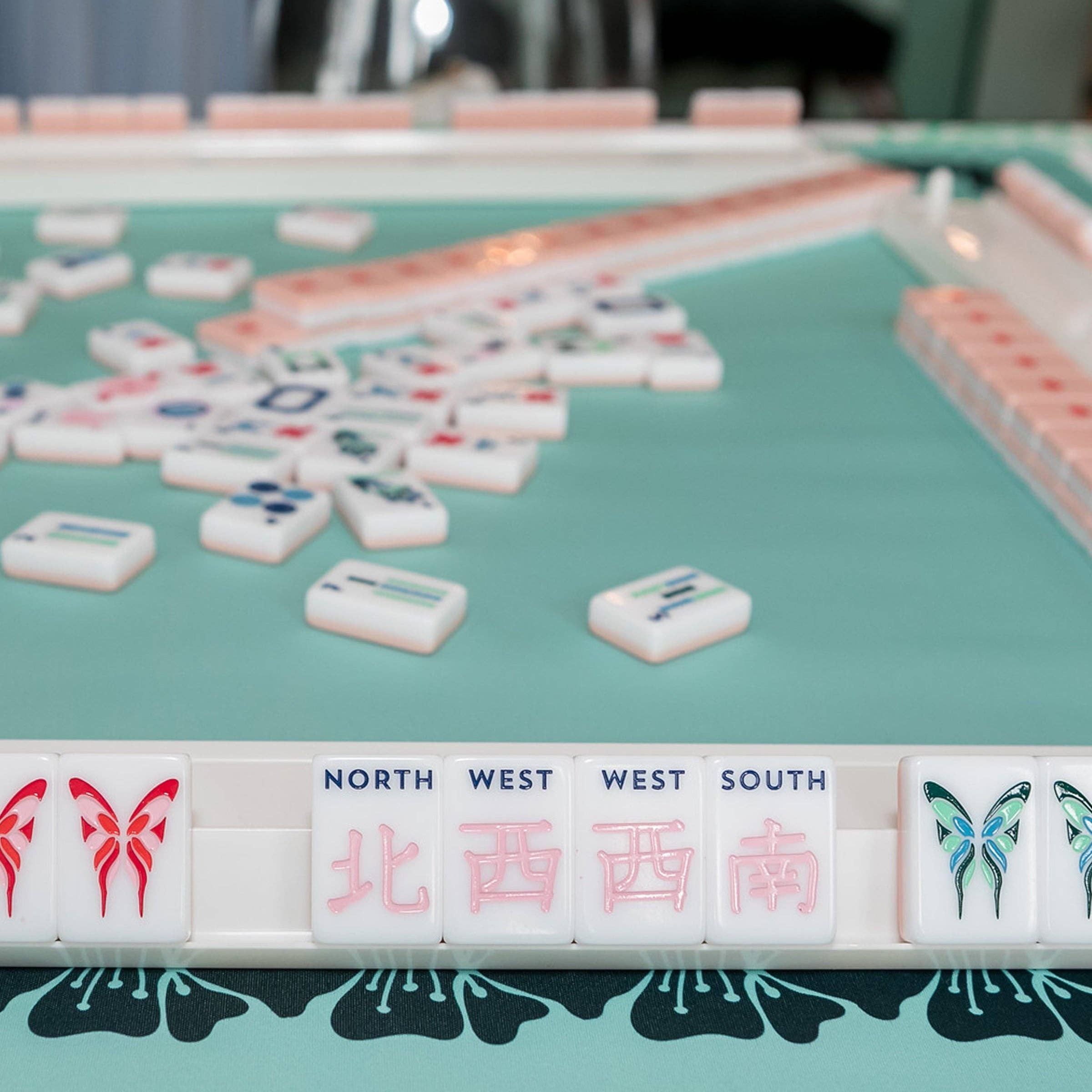 The Mahjong House - Wholesale Board Game - The House Tile Set, Pink8