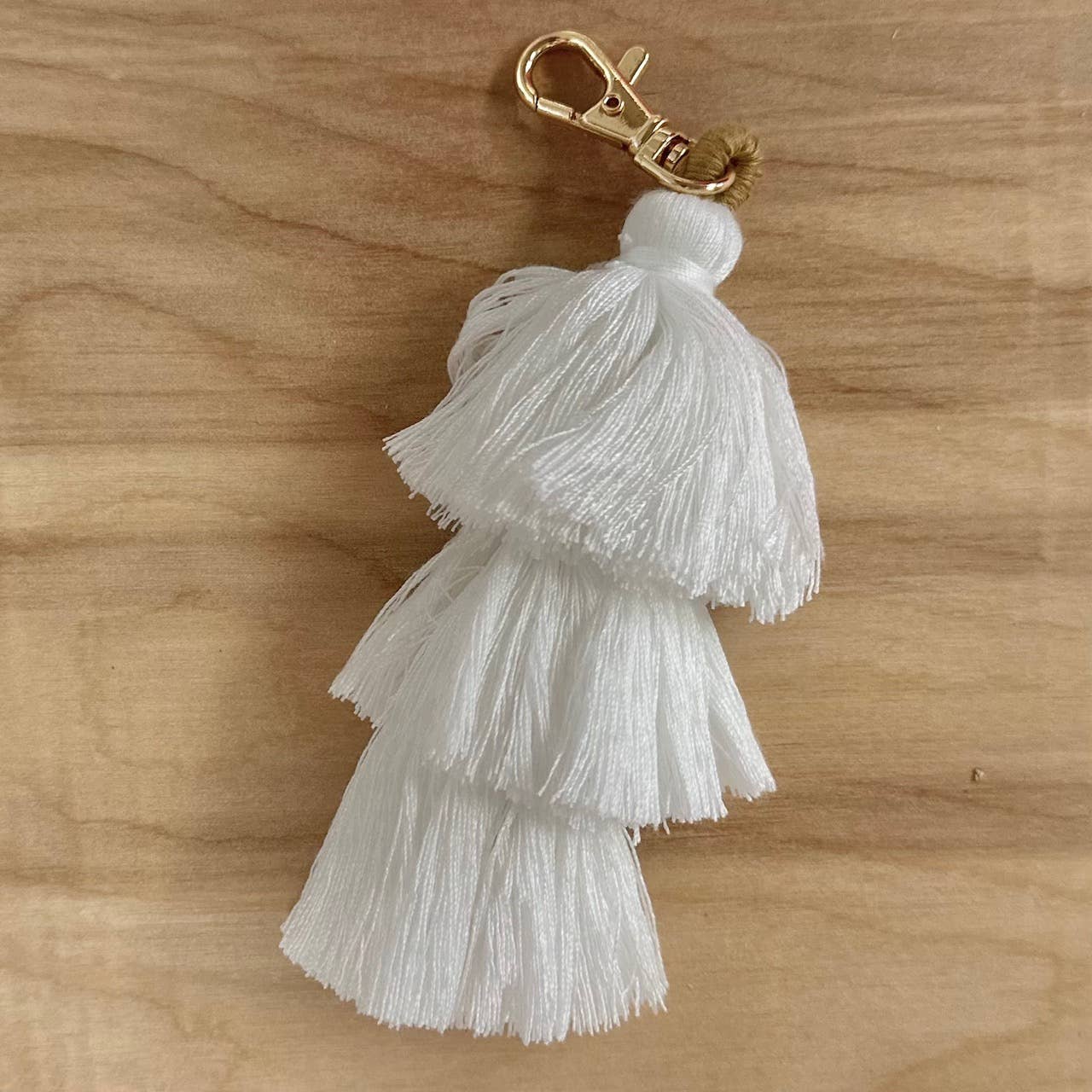 Palmy Pineapple - Wholesale Keychain - Women's - 3 Tiered Large Ombre Tassel with Clasp14