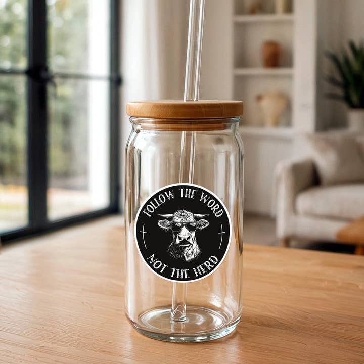 Missional Merch - Wholesale Sticker - Follow the Word, Not the Herd | Funny Sticker | Christian