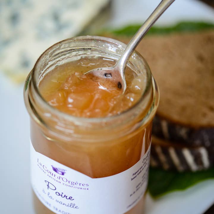 La Cour d'Orgères - Wholesale Jam/Jelly - Pear vanilla jam 110g1