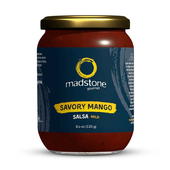 Savory Mango Salsa for wholesale by Flavor & Fire - Madstone - Clamlube Brand Hot Sauce