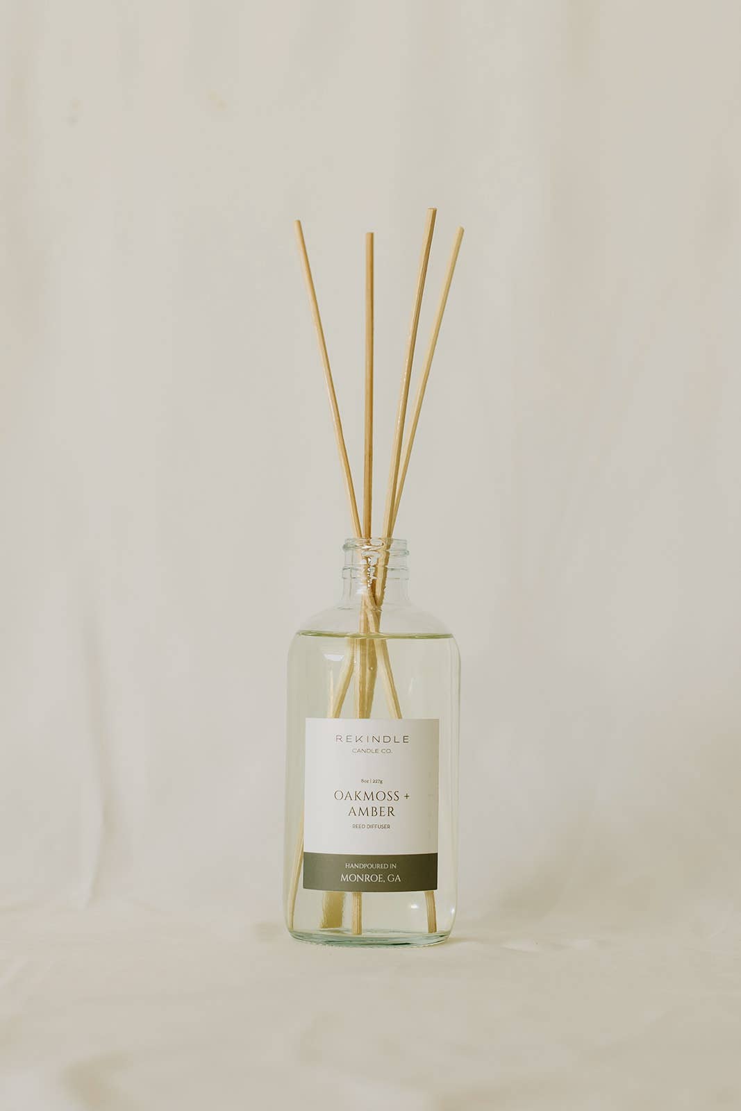 Rekindle Candle Co - Wholesale Reed Diffuser - Oakmoss + Amber Reed Diffuser2