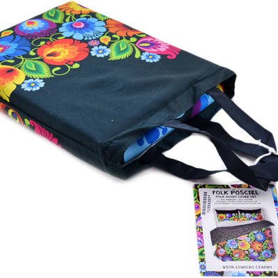 Housse de couette 78 x 86 pouces thème noir pour la vente par Polmedia Polish Pottery