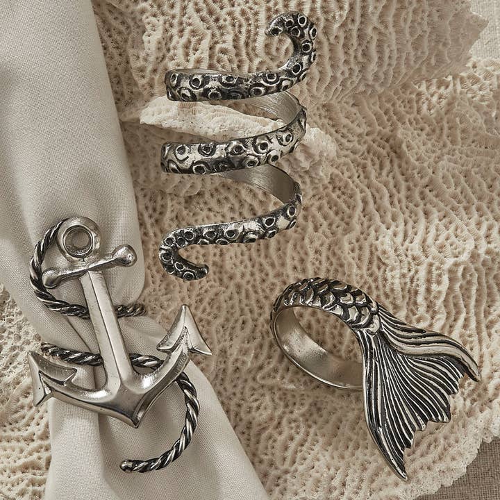 Split P - Wholesale Napkin Ring - Mermaid Napkin Ring