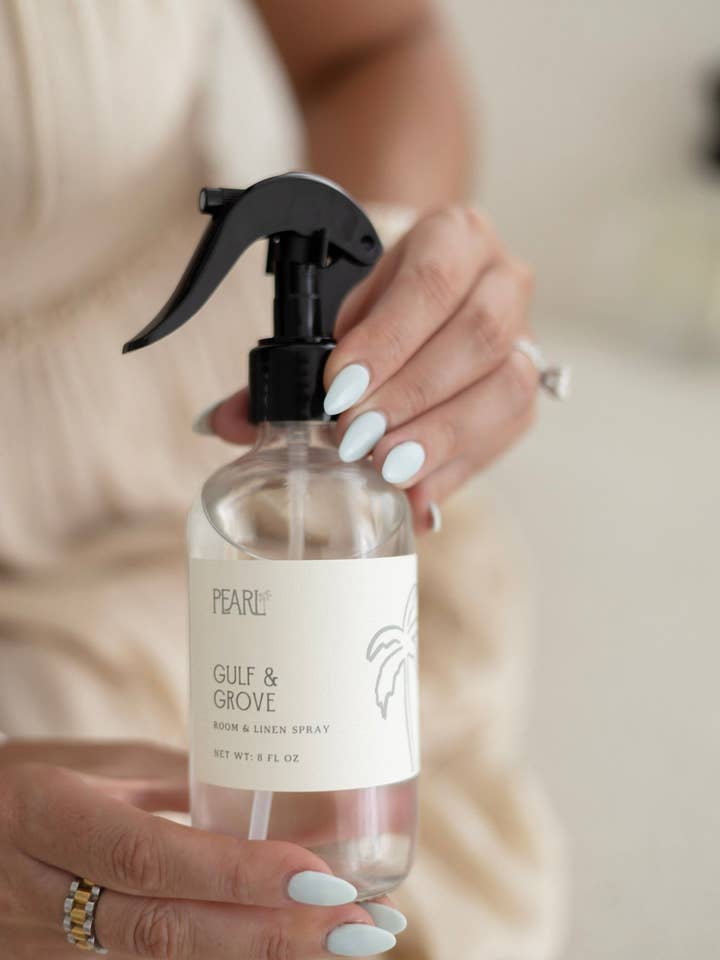 Gulf & Grove Room & Linen Spray for wholesale by Pearl Candle Co.