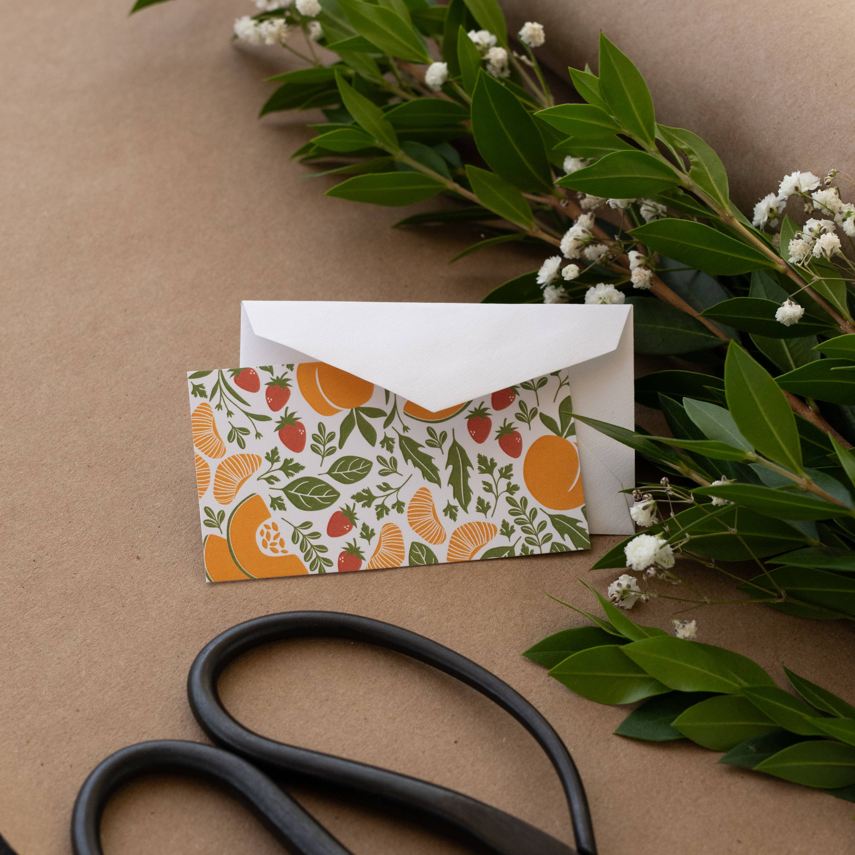 HAZELMADE® Tea Towels + Gifts - Wholesale Stationery/Notecard Set - Fruit Market Mini Note Set | Cards1