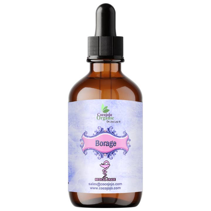 Coco jojo – wholesale Bath/body oil – Borage Oil - Unrefined, Partially Filtered, Pharma Grade