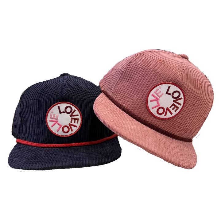 Marinblå Corduroy mössa: Marinblå för wholesale på Faire2