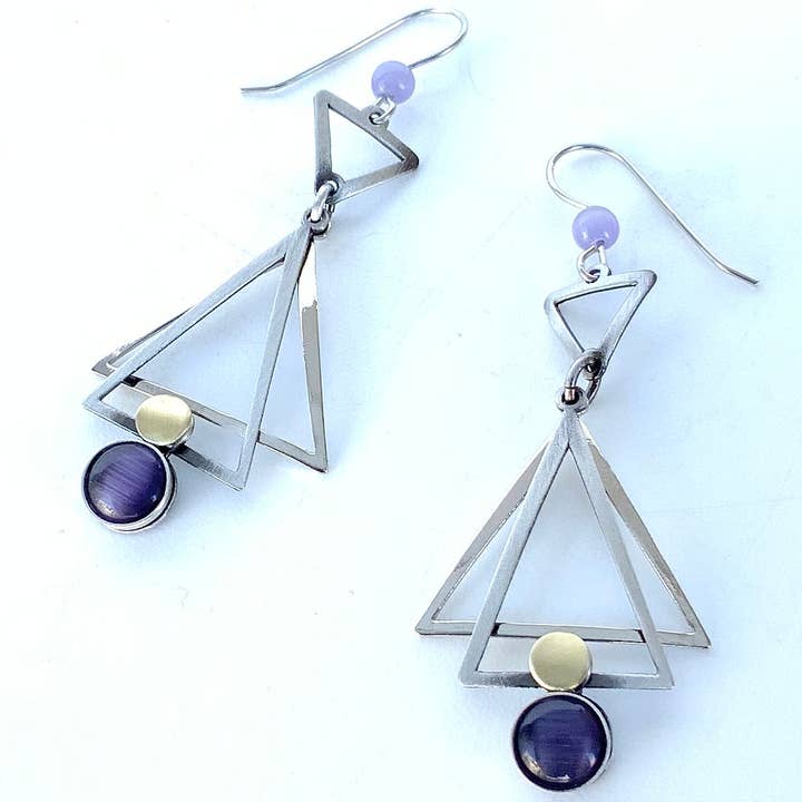 Christophe Poly / Crono Design - Wholesale Dangle Earrings - EARRINGS (Z) - Large Earrings2