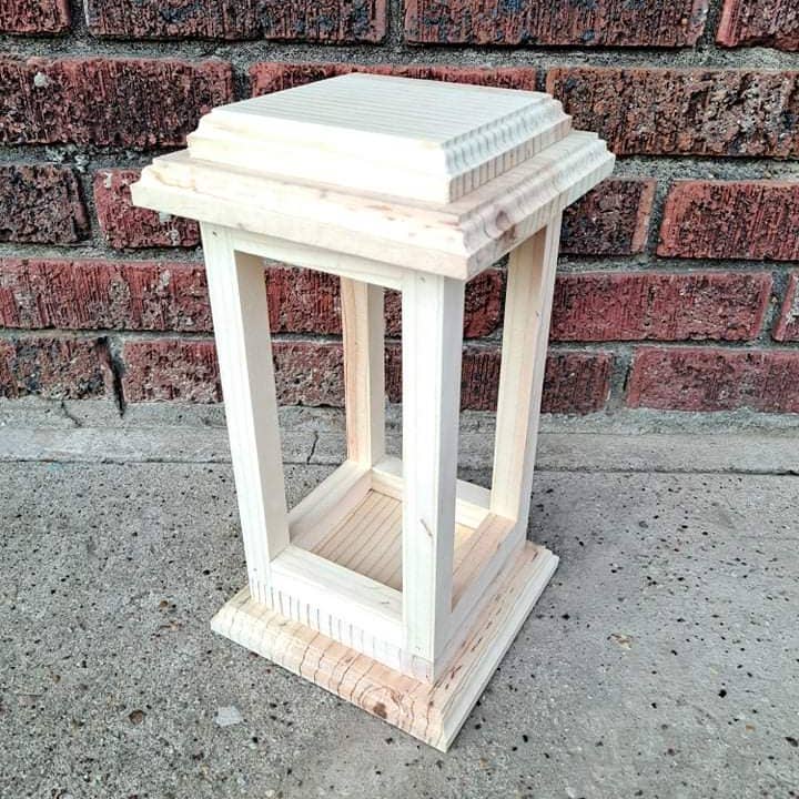 Elegant Wood Lantern for wholesale by Dixie Grace Mercantile