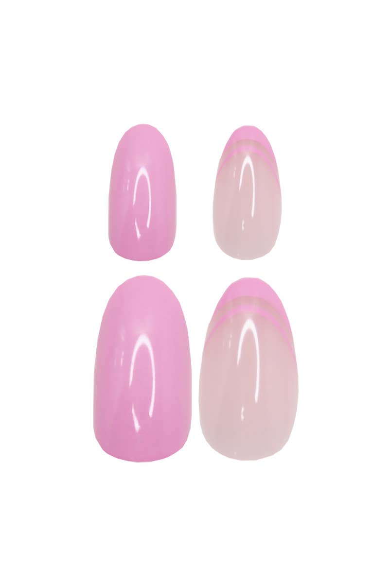 PINEAPPLE Beauty - Wholesale Press-On/Fake Nails - LA Colors CNT527 On Trend Nail Frill Artificial Nails - 33