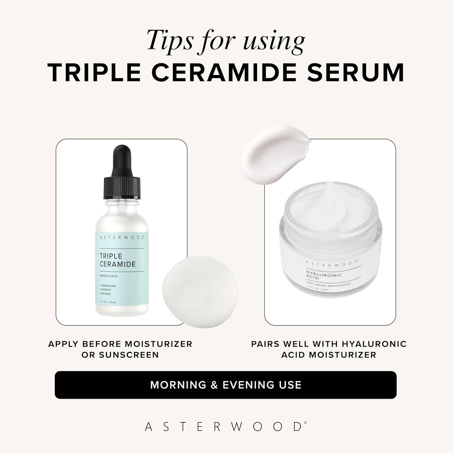 Asterwood - Wholesale Facial Serum/Concentrate - Triple Ceramide Barrier Serum5