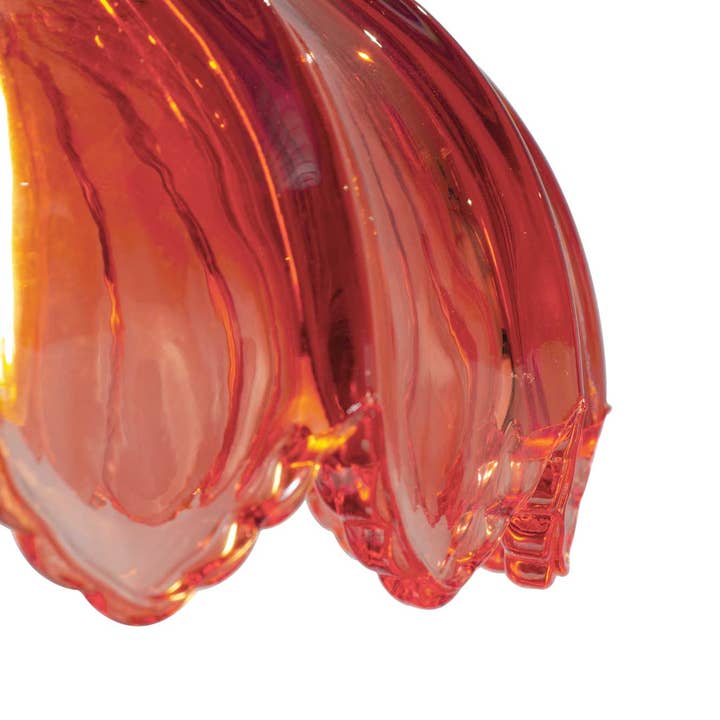 C-Création - Wholesale Chandelier/Hanging Light - Retro-style colored glass pendant Petal4