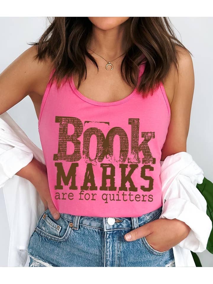 Les marque-pages sont pour le débardeur graphique dos nageur pour la vente par COLORBEAR