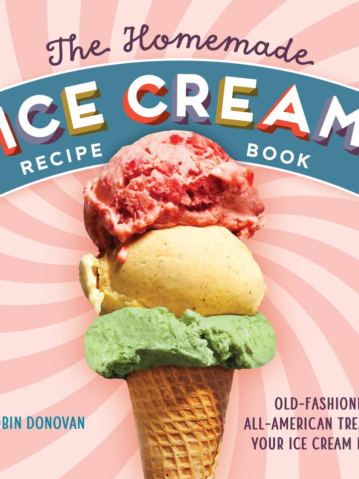 Homemade Ice Cream Recipe Book for wholesale by Sourcebooks