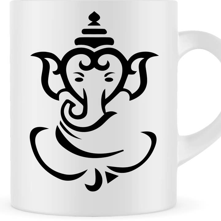 The Purple Spell – wholesale Coffee/tea cup – Ganesh Themed Tea Coffee Mug Pagan Hindu Gods - 2 Designs1