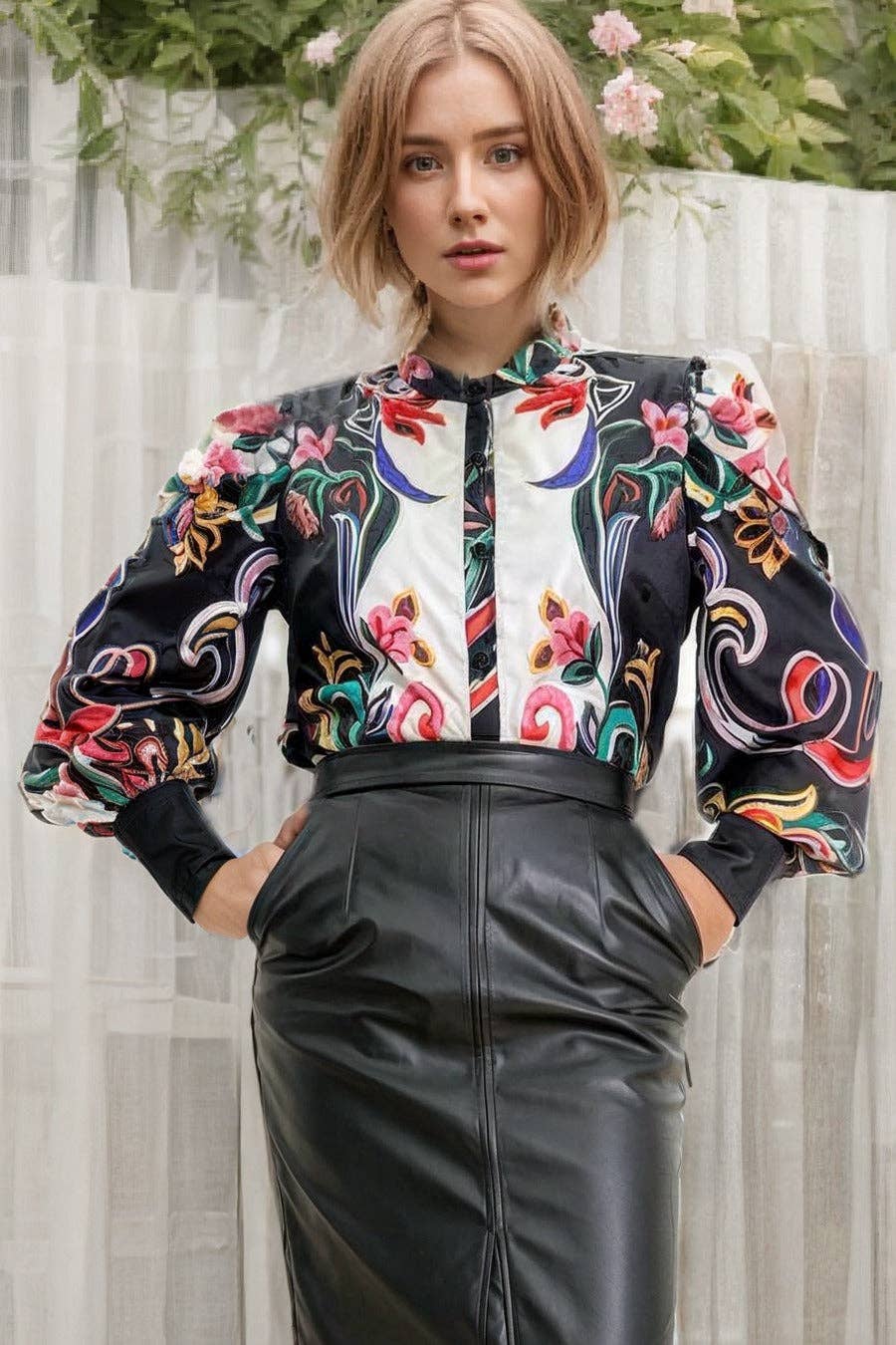 BLACK T81104 TOP for wholesale on Faire0