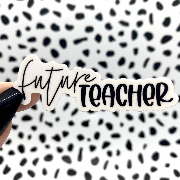 Fremtidig lærer Vinyl Sticker for engroshandel hos Michaela Shailene LLC